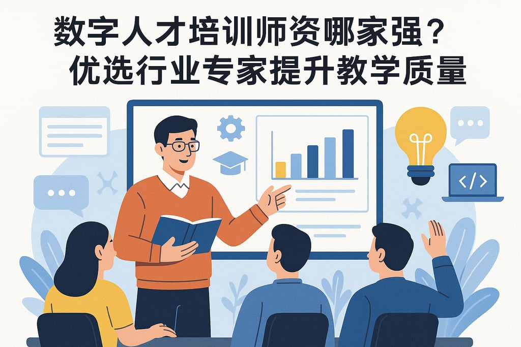 数字人才培训师资哪家强？优选行业专家提升教学质量