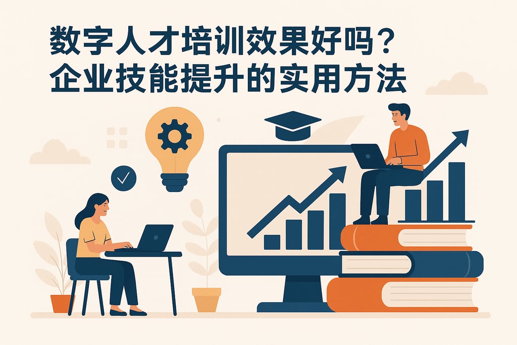 数字人才培训效果好吗？企业技能提升的实用方法