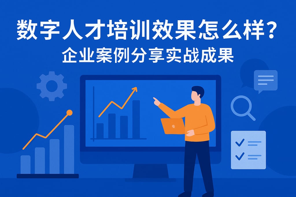 数字人才培训效果怎么样？企业案例分享实战成果