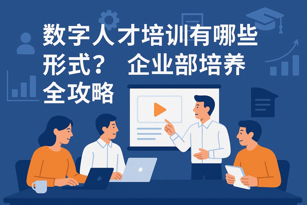 数字人才培训有哪些形式？企业内部培养全攻略