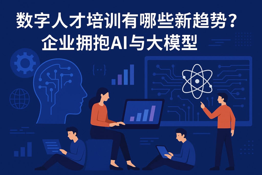 数字人才培训有哪些新趋势？企业拥抱AI与大模型