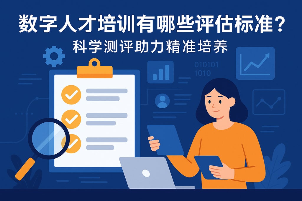 数字人才培训有哪些评估标准？科学测评助力精准培养