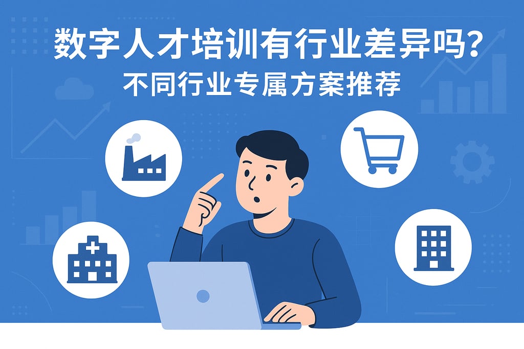 数字人才培训有行业差异吗？不同行业专属方案推荐