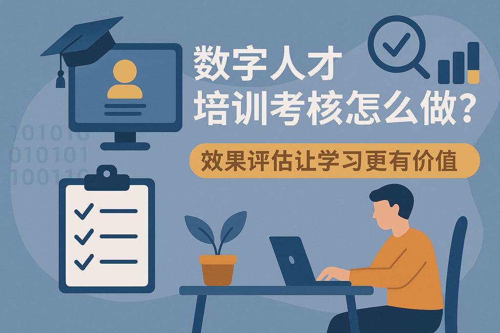 数字人才培训考核怎么做？效果评估让学习更有价值