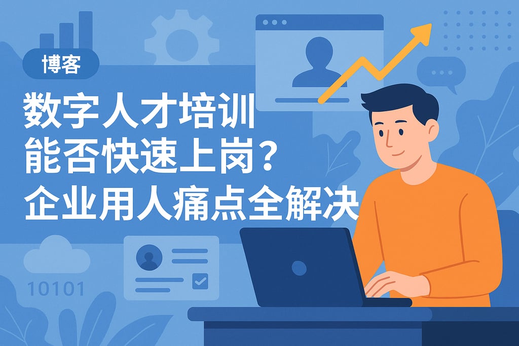 数字人才培训能否快速上岗？企业用人痛点全解决