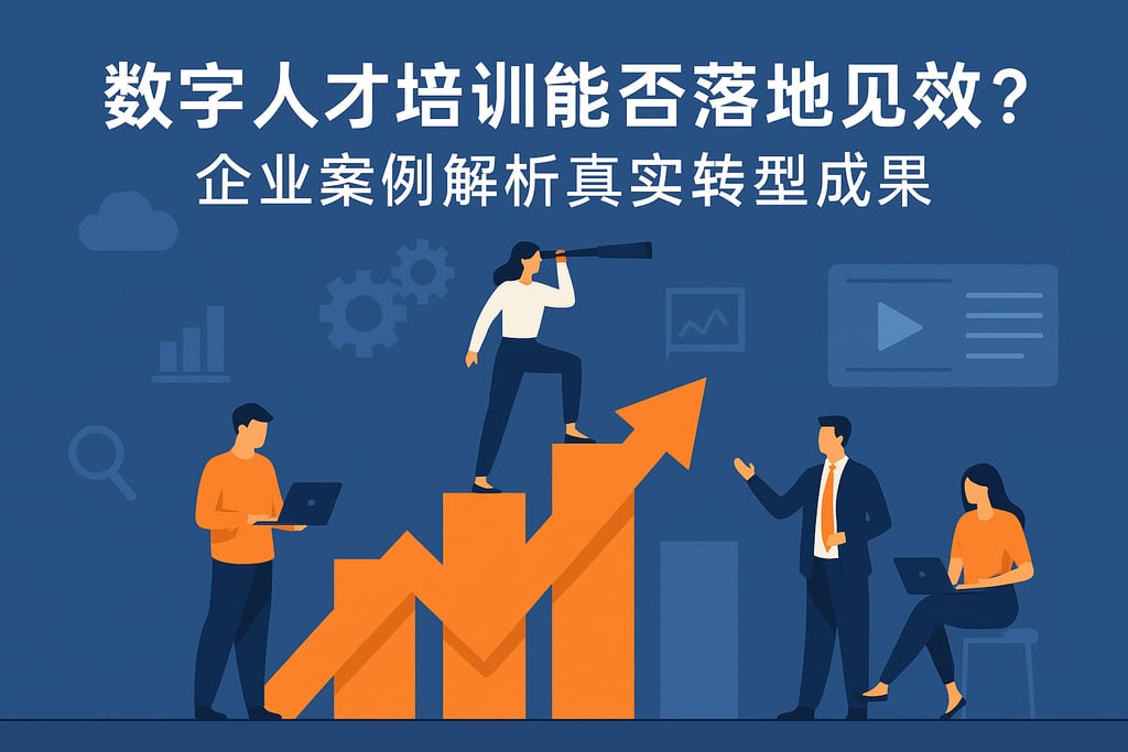 数字人才培训能否落地见效？企业案例解析真实转型成果