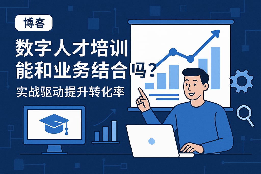 数字人才培训能和业务结合吗？实战驱动提升转化率