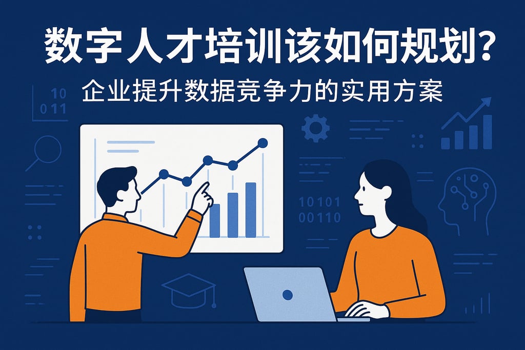 数字人才培训该如何规划？企业提升数据竞争力的实用方案
