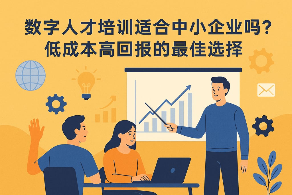 数字人才培训适合中小企业吗？低成本高回报的最佳选择