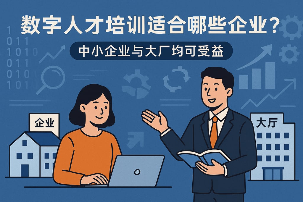 数字人才培训适合哪些企业？中小企业与大厂均可受益