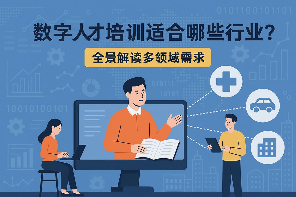 数字人才培训适合哪些行业？全景解读多领域需求