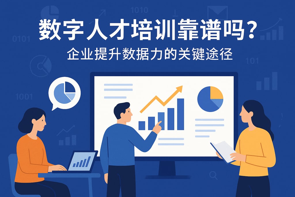 数字人才培训靠谱吗？企业提升数据力的关键途径