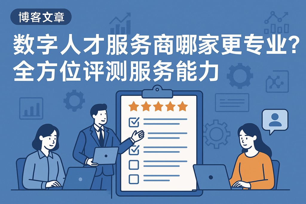 数字人才服务商哪家更专业？全方位评测服务能力