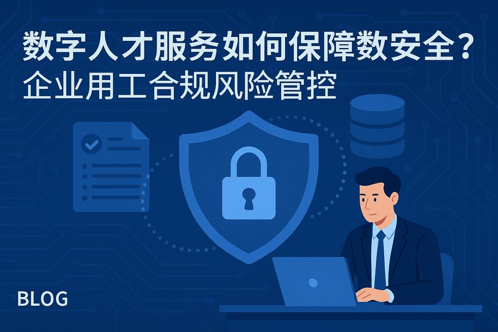 数字人才服务如何保障数据安全？企业用工合规风险管控