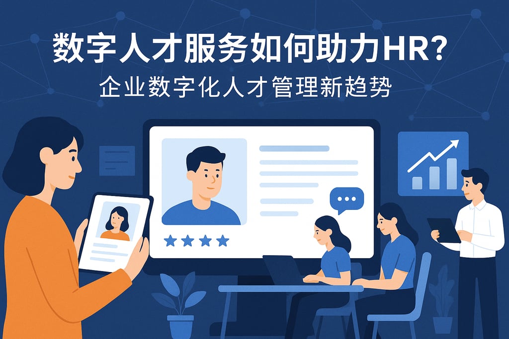 数字人才服务如何助力HR？企业数字化人才管理新趋势