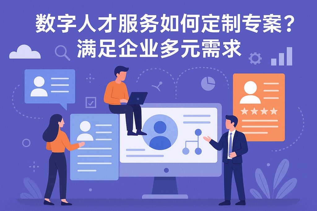 数字人才服务如何定制专属方案？满足企业多元需求