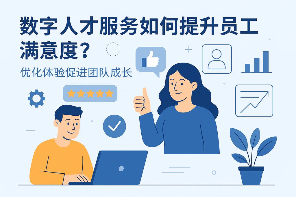 数字人才服务如何提升员工满意度？优化体验促进团队成长