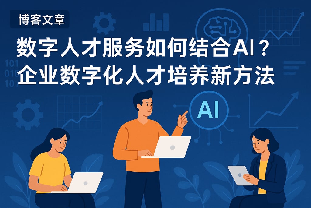 数字人才服务如何结合AI？企业数字化人才培养新方法