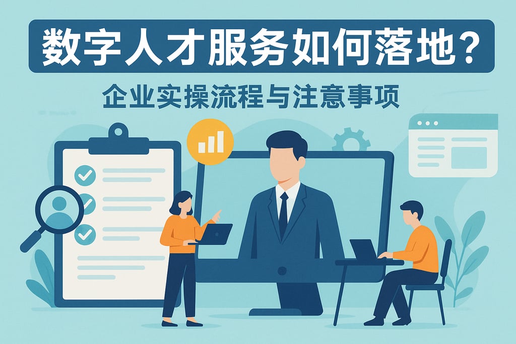 数字人才服务如何落地？企业实操流程与注意事项