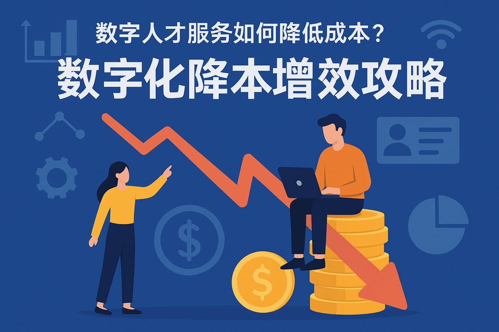 数字人才服务如何降低成本？企业数字化降本增效攻略