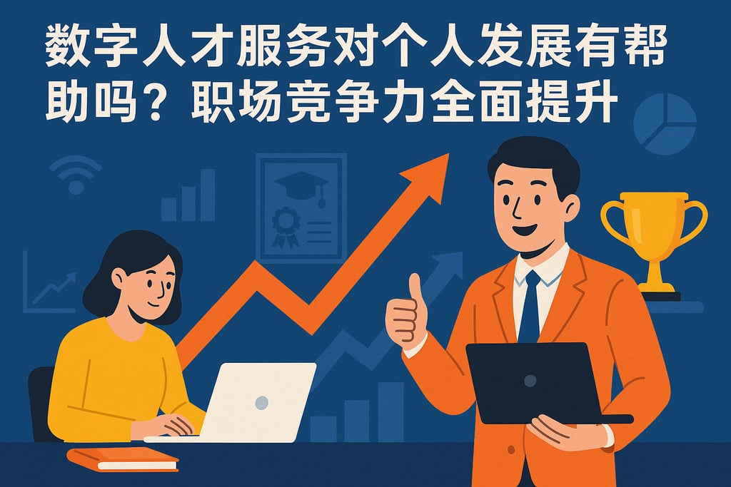 数字人才服务对个人发展有帮助吗？职场竞争力全面提升