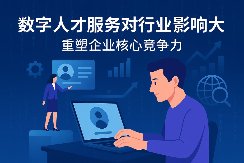 数字人才服务对行业影响大吗？重塑企业核心竞争力