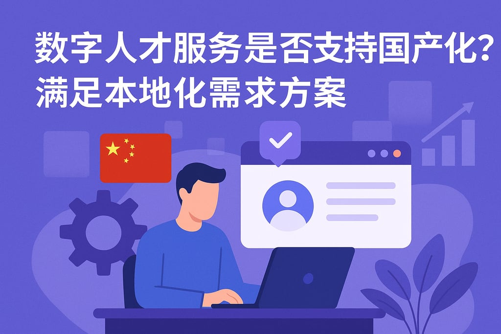 数字人才服务是否支持国产化？满足本地化需求方案