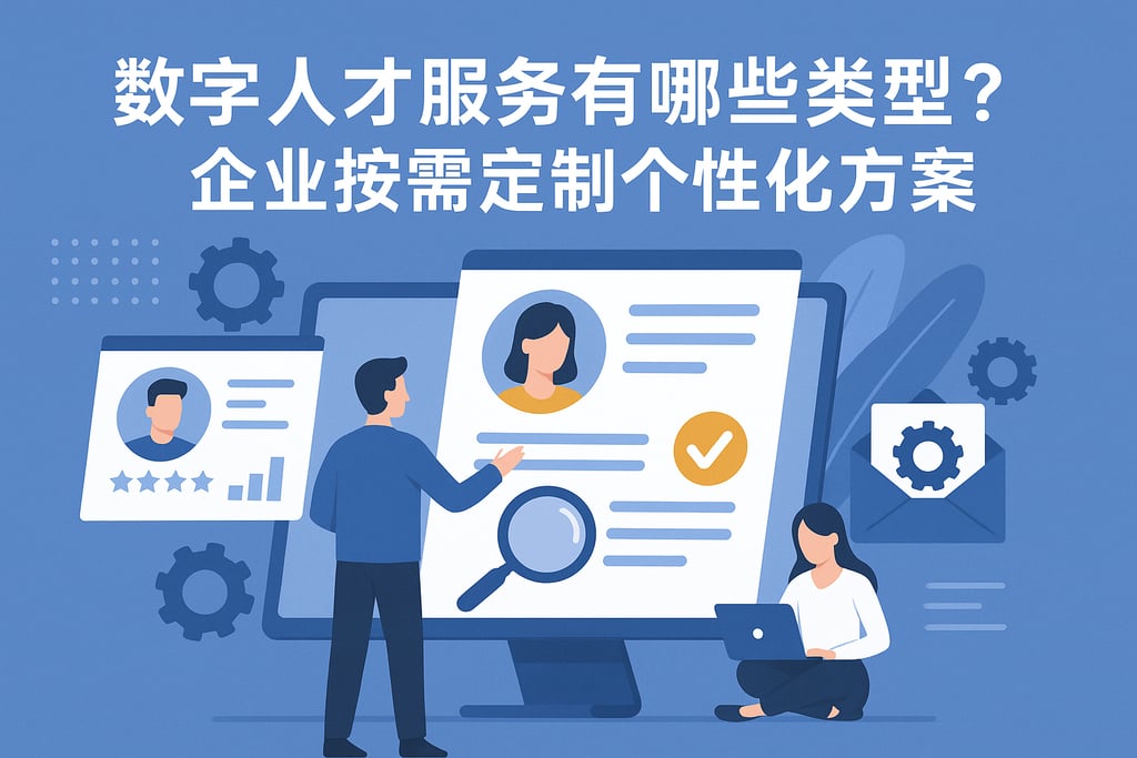 数字人才服务有哪些类型？企业按需定制个性化方案