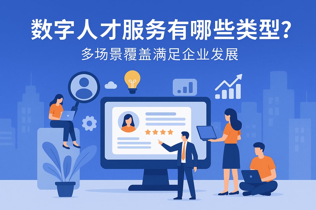 数字人才服务有哪些类型？多场景覆盖满足企业发展
