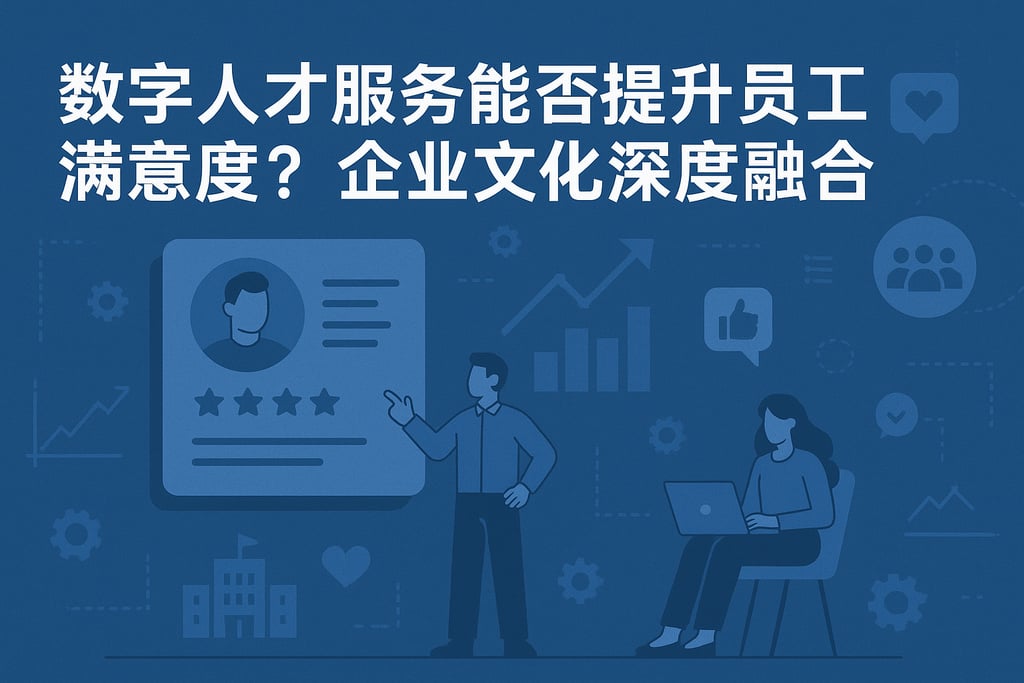 数字人才服务能否提升员工满意度？企业文化深度融合