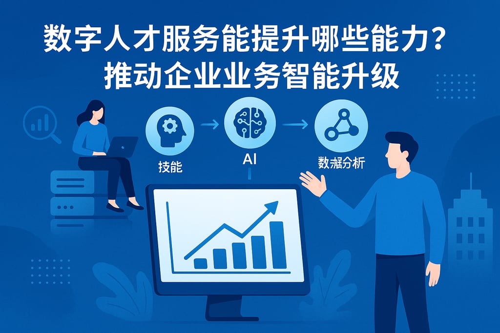 数字人才服务能提升哪些能力？推动企业业务智能升级