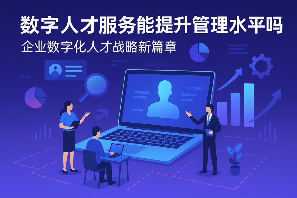 数字人才服务能提升管理水平吗？企业数字化人才战略新篇章