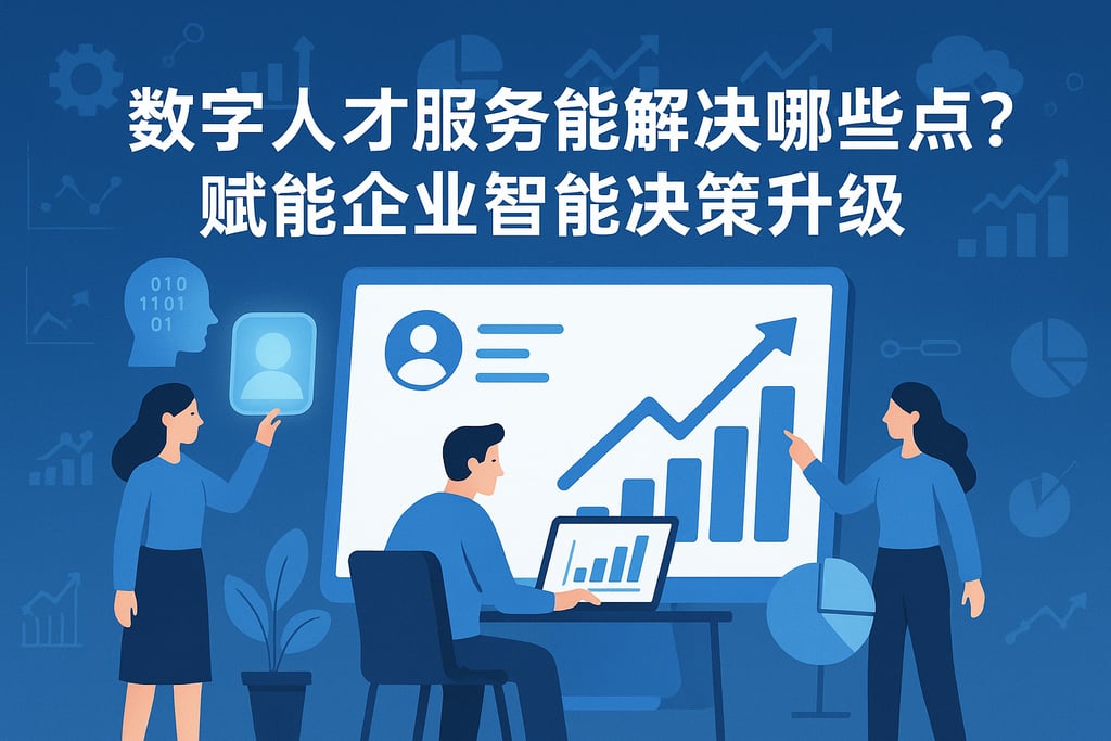 数字人才服务能解决哪些痛点？赋能企业智能决策升级