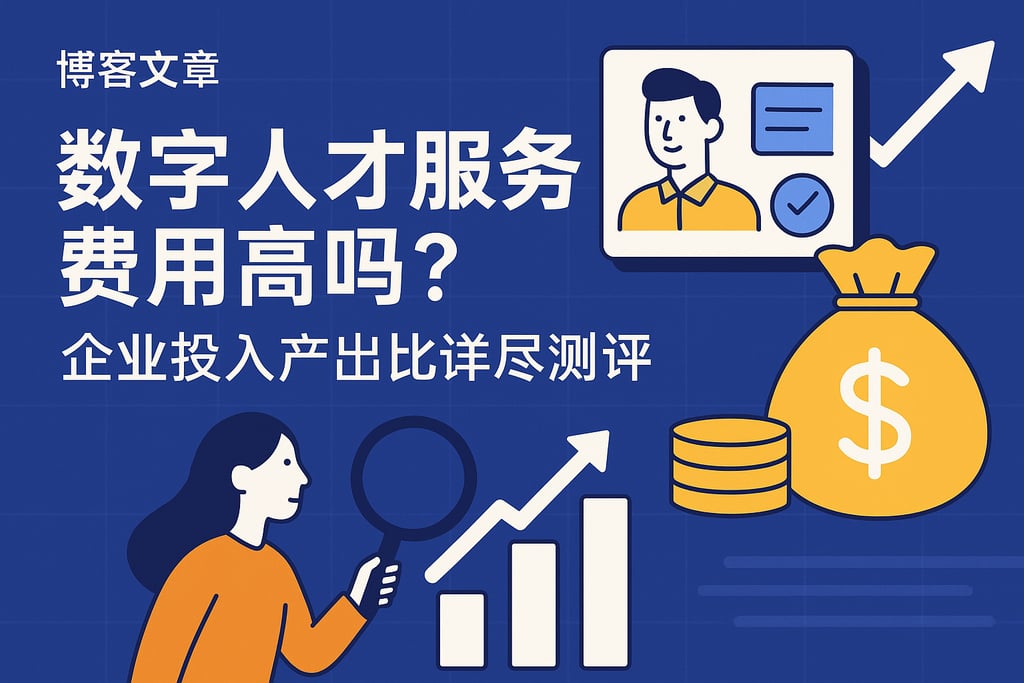 数字人才服务费用高吗？企业投入产出比详尽测评