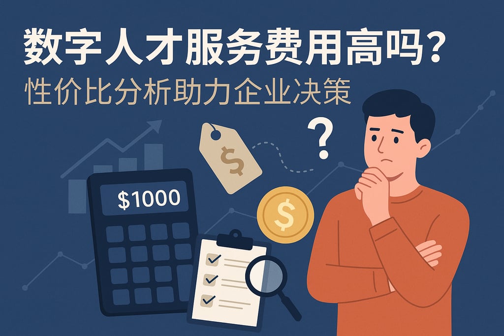 数字人才服务费用高吗？性价比分析助力企业决策
