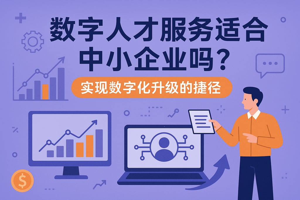 数字人才服务适合中小企业吗？实现数字化升级的捷径