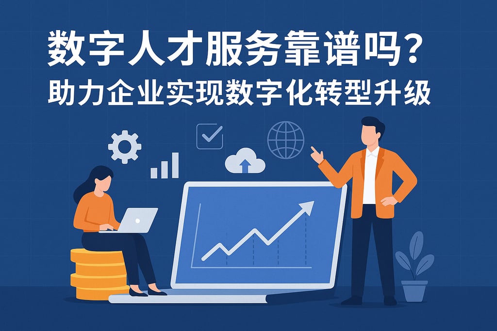 数字人才服务靠谱吗？助力企业实现数字化转型升级