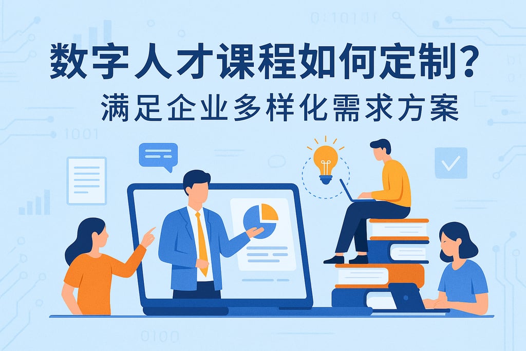 数字人才课程如何定制？满足企业多样化需求方案