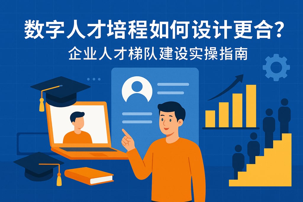 数字人才课程如何设计更合理？企业人才梯队建设实操指南