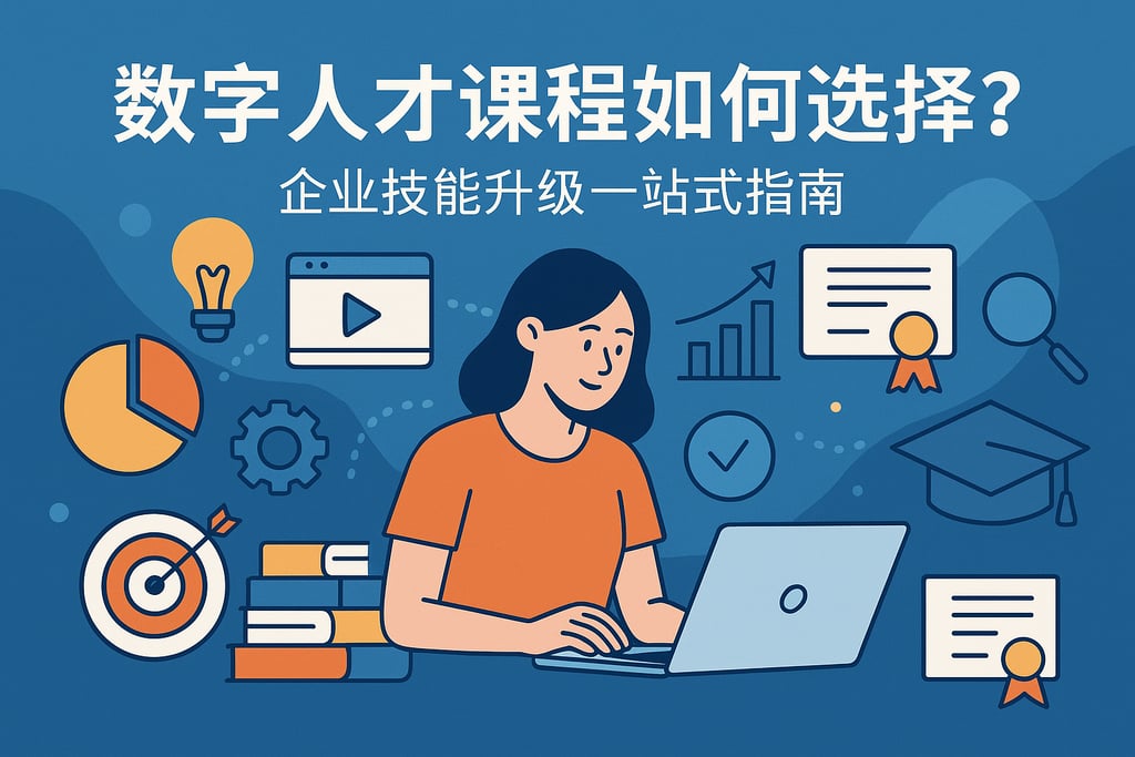 数字人才课程如何选择？企业技能升级一站式指南