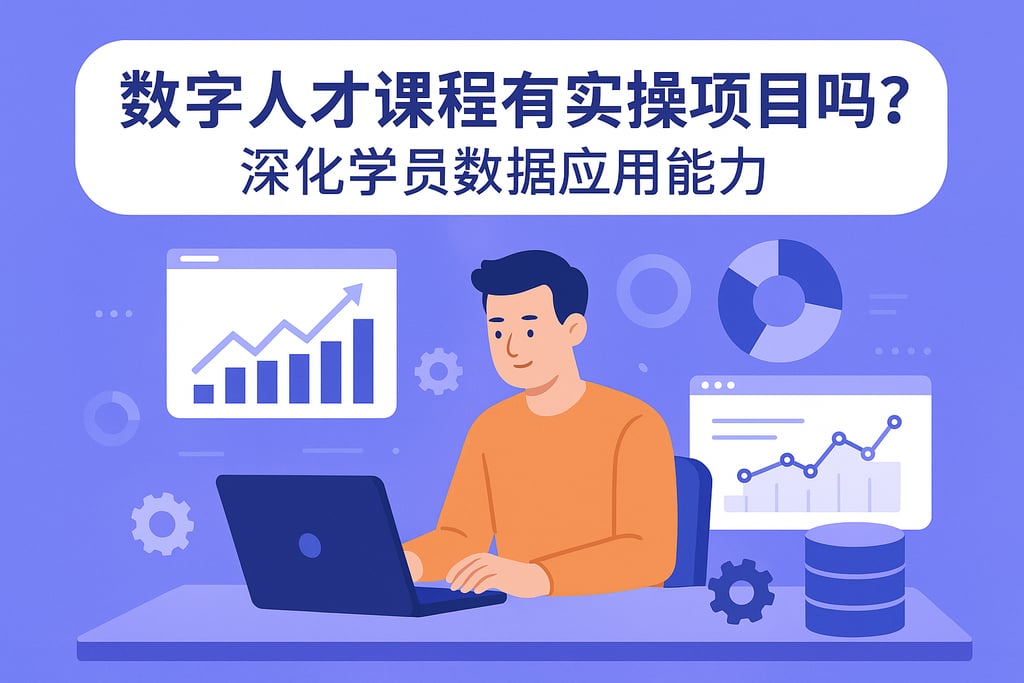 数字人才课程有实操项目吗？深化学员数据应用能力