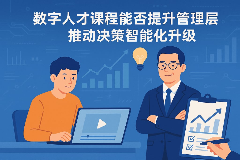 数字人才课程能否提升管理层能力？推动决策智能化升级