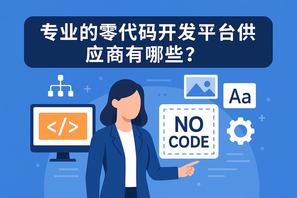 专业的零代码开发平台供应商有哪些？