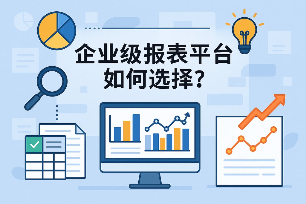 企业级报表平台如何选择？