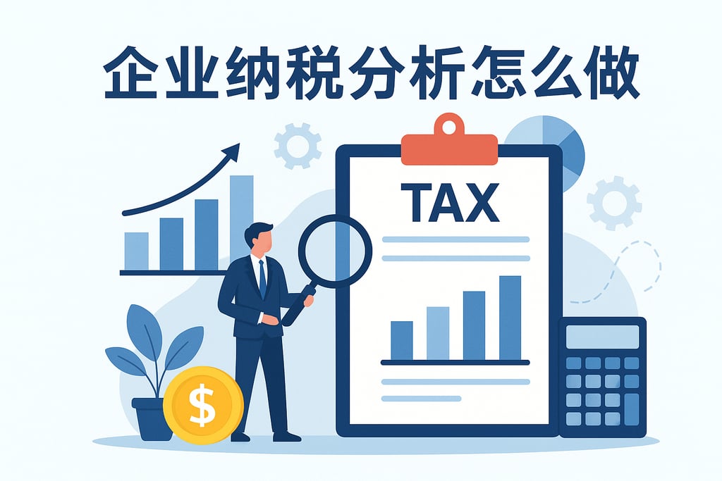 企业纳税分析怎么做