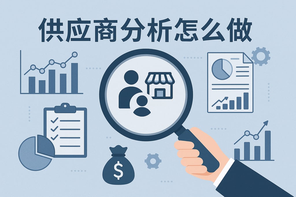 供应商分析怎么做