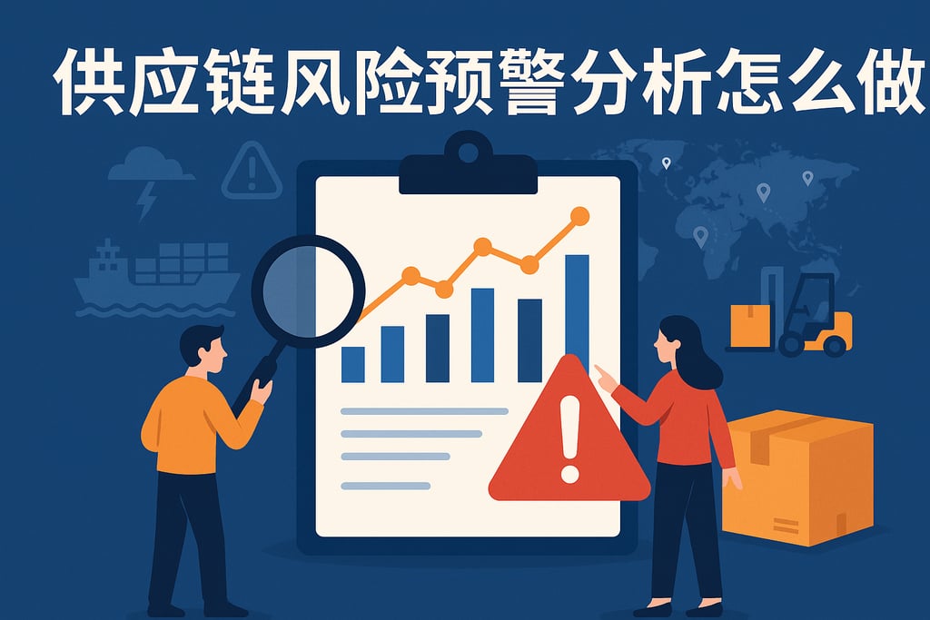 供应链风险预警分析怎么做