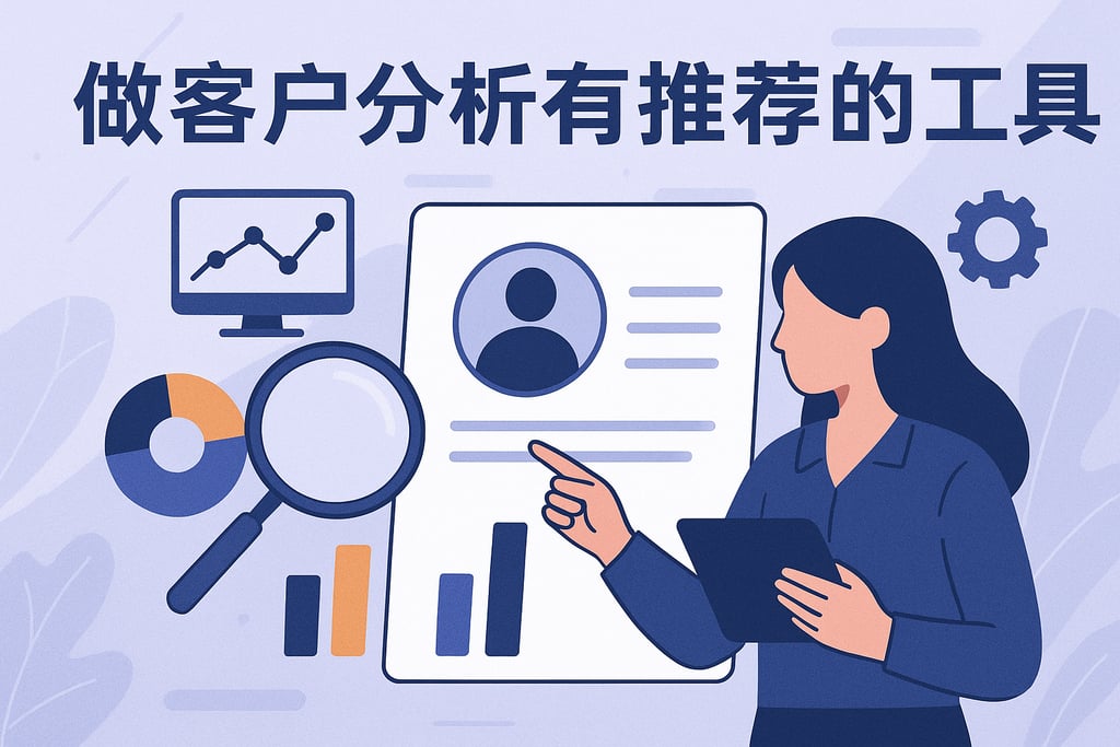 做客户分析有推荐的工具吗