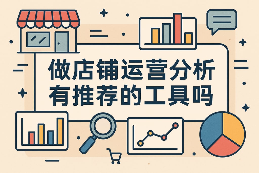 做店铺运营分析有推荐的工具吗