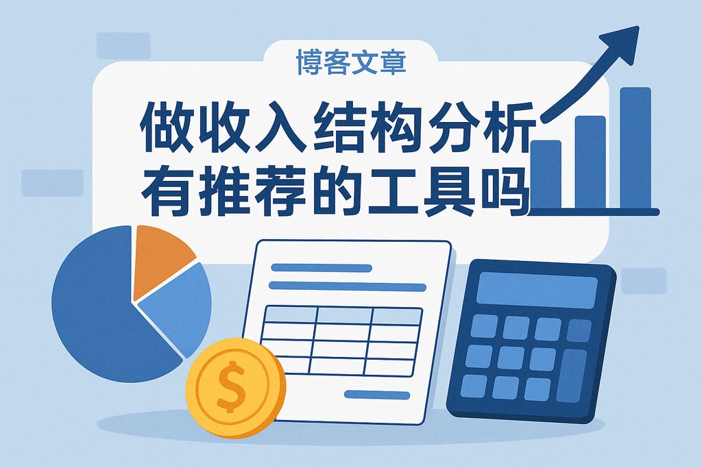 做收入结构分析有推荐的工具吗